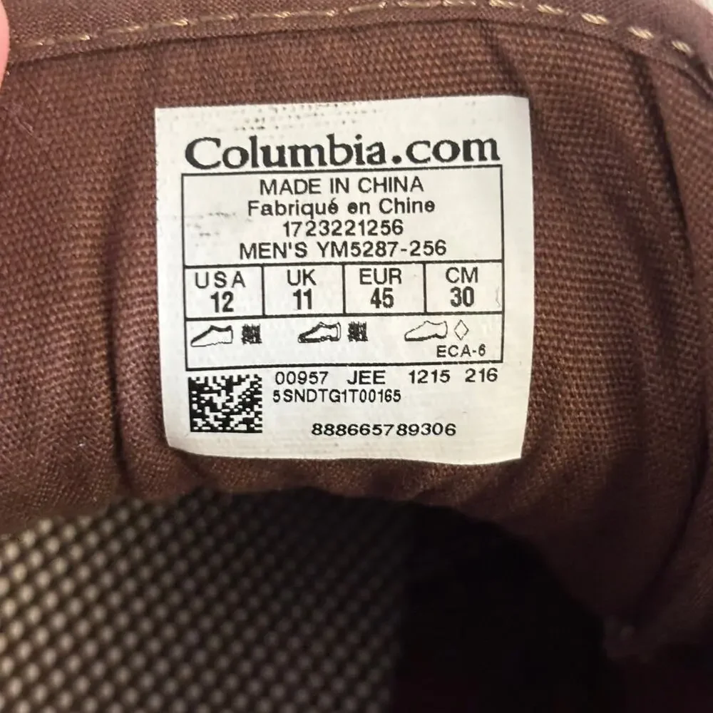 Columbia Crankbait Men's US 12 Suede Leather Chukka Boots